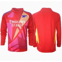 Echipament fotbal Arsenal Portar Tricou Deplasare 2024-25 maneca lunga